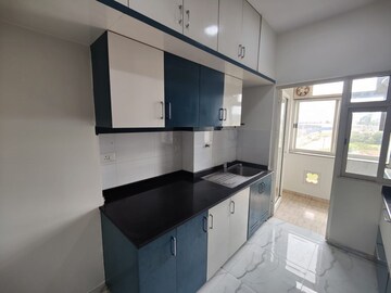 Kitchen in 3.5 BHK Apartment at DLF Westend Heights New Town, Akshayanagar – for Rent