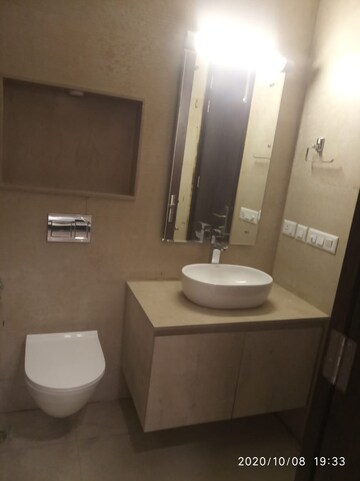 Bathroom in 3 BHK Builder Floor at East Of Kailash – for Rent