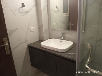 Bathroom in 3 BHK Builder Floor at East Of Kailash – for Rent