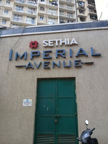 Furnished Amenities in 1 BHK Apartment at Sethia Imperial Avenue, Malad East – for Rent