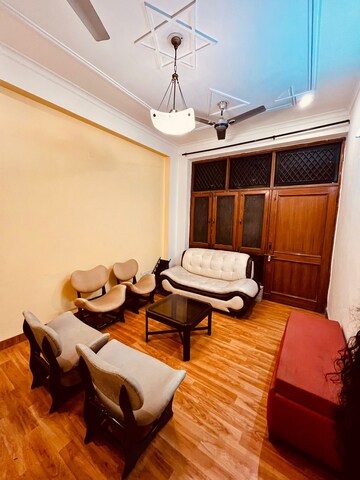 Living Room in 2 BHK Builder Floor at RWA Apartments Sector 50, Sector 50 – for Rent