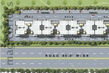 Master Plan in 2 BHK Apartment at Sushma Green vista, Ghazipur – for Sale