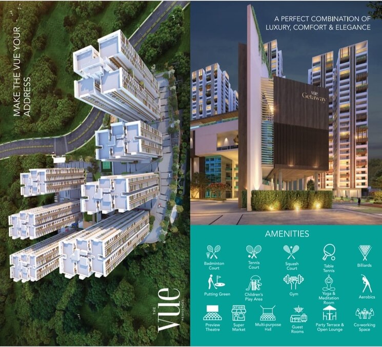 Exterior View, raghuram-the-vue-residences 3 Bedroom 2045 Sq.Ft. Apartment In Puppalaguda Hyderabad 8020781