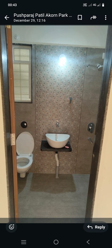 Bathroom in 2 BHK Apartment at Pantheon Acorn Park Phase 1, Wakad – for Rent