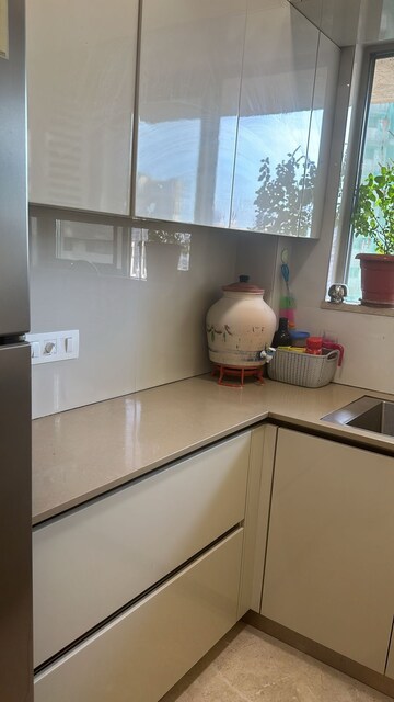 Kitchen in 1 BHK Apartment at Hiranandani Regent Hill, Powai – for Rent