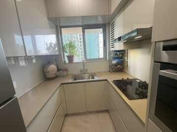 Kitchen in 1 BHK Apartment at Hiranandani Regent Hill, Powai – for Rent