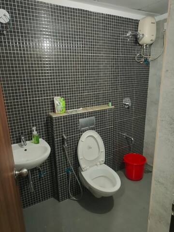 Bathroom in 2 BHK Apartment at Lodha Palava City Lakeshore Greens, Dombivli East – for Rent