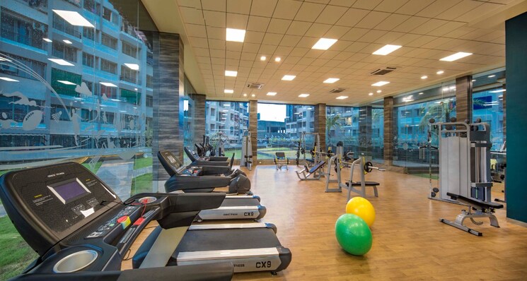 Gym, nisarg-greens 2 Bedroom 625 Sq.Ft. Apartment In Ambernath East Thane 8020839
