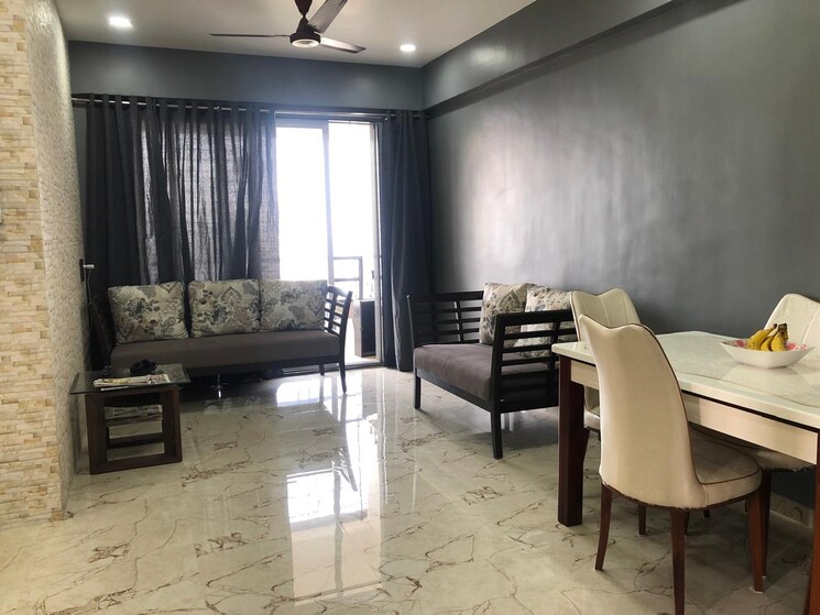 Living Room, new-krishna-tower 2 Bedroom 1200 Sq.Ft. Apartment In Kopar Khairane Navi Mumbai 8020850