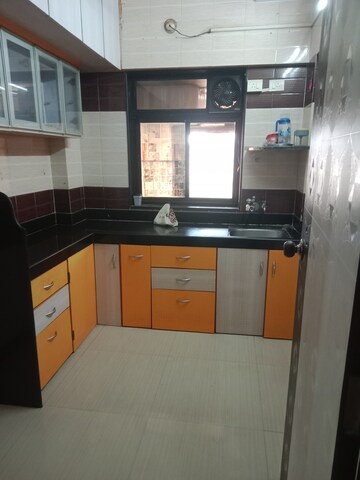 Kitchen in 2 BHK Apartment at Maan Shivneri CHS, Bhandup West – for Rent
