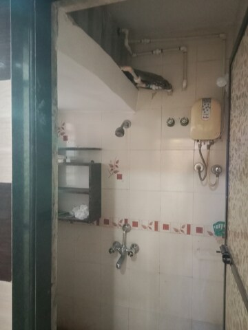 Bathroom in 2 BHK Apartment at Maan Shivneri CHS, Bhandup West – for Rent