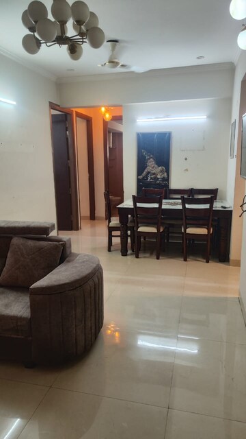 Living Room in 3 BHK Apartment at New Generation Maple Apartments, Dhakoli Village – for Rent