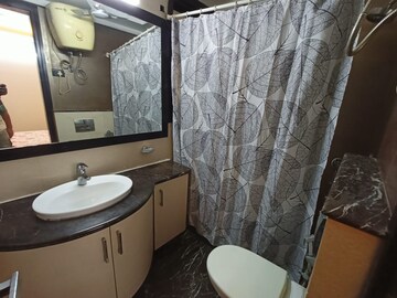 Bathroom in 3 BHK Builder Floor at Defence Colony – for Rent