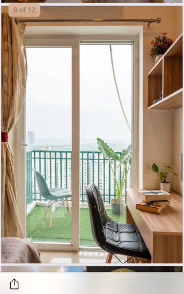 Staircase in 3 BHK Apartment at Mahagun Mezzaria, Sector 78 – for Sale