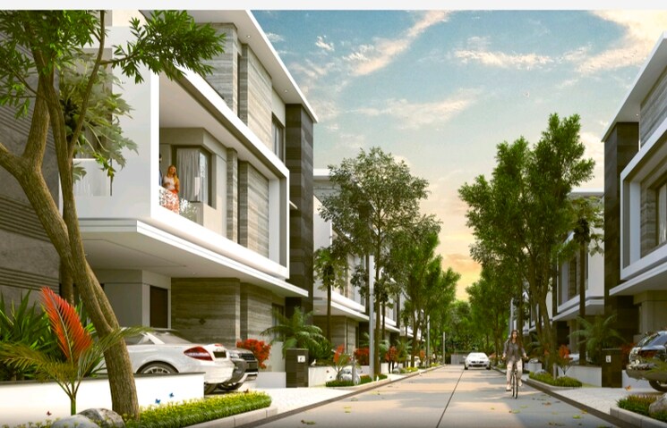 Exterior View, rajapushpa-serene-dale 4 Bedroom 3405 Sq.Ft. Villa In Tellapur Hyderabad 8021069