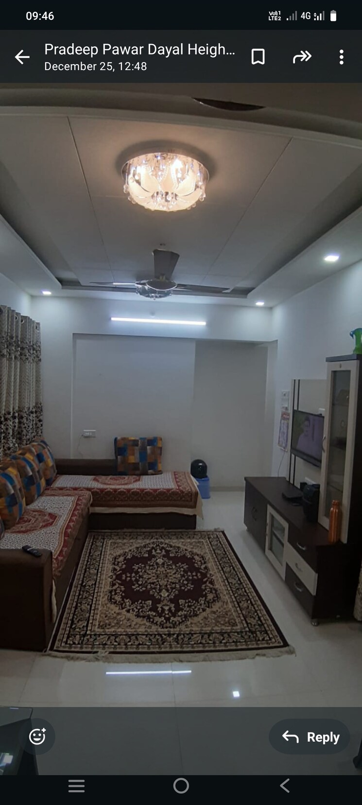 Living Room, gk-dayal-heights 1 Bedroom 650 Sq.Ft. Apartment In Pimple Saudagar Pune 8021107