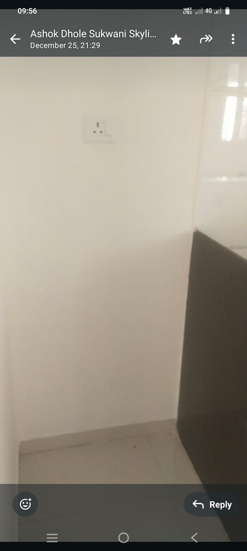 Furnished Amenities in 2 BHK Apartment at Sukhwani Skylines, Wakad – for Rent