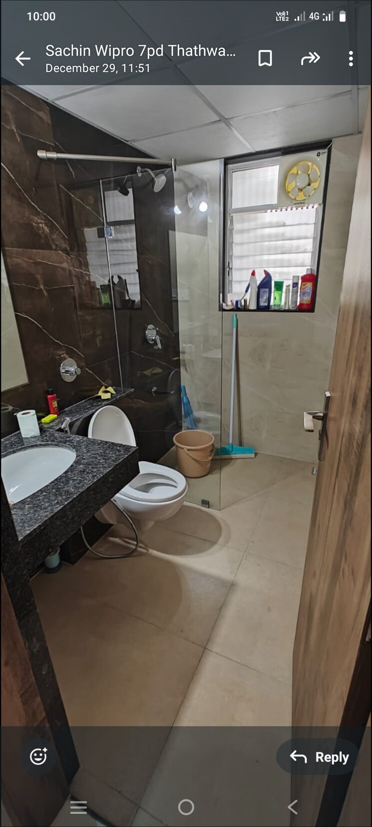 Master Bedroom, bhandari-7-plumeria-drive 3 Bedroom 1500 Sq.Ft. Apartment In Tathawade Pune 8021159