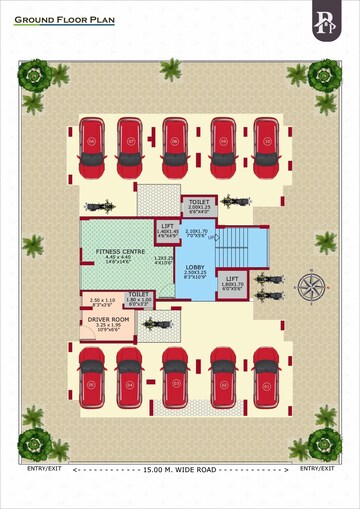 Floor Plan in 1 BHK Apartment at Kharghar Sector 34 – for Sale