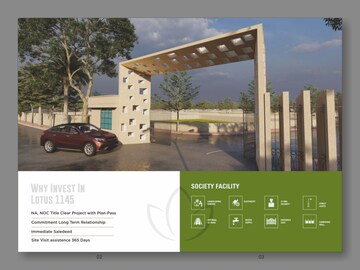  Plot – Exterior View View at Dholera - for Sale