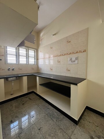 Kitchen in 1 BHK Builder Floor at New Thippasandra – for Rent