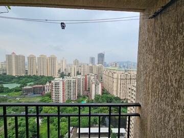 Balcony in 3 BHK Apartment at One Hiranandani Park, Ghodbunder Road – for Rent