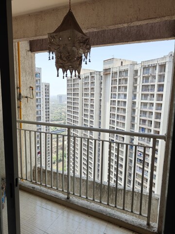 Balcony in 2 BHK Apartment at Indiabulls Greens, New Panvel – for Rent