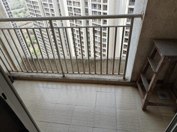 Balcony in 2 BHK Apartment at Indiabulls Greens, New Panvel – for Rent