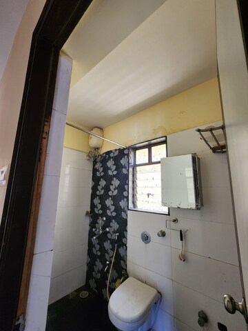Bathroom in 1 BHK Apartment at Priyamvada CHS, Mulund West – for Sale