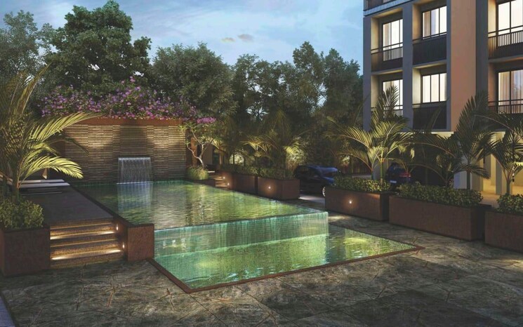 Swimming Pool, goyal-orchid-divine 3 Bedroom 1385 Sq.Ft. Apartment In Bopal Ahmedabad 8021635