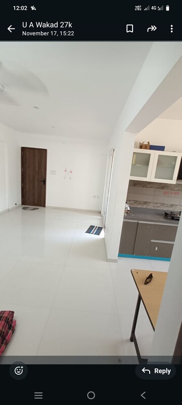 Master Bedroom in 2 BHK Apartment at Aastha Legacy Avenue, Wakad – for Rent