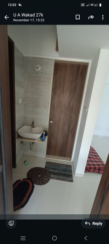 Bathroom in 2 BHK Apartment at Aastha Legacy Avenue, Wakad – for Rent