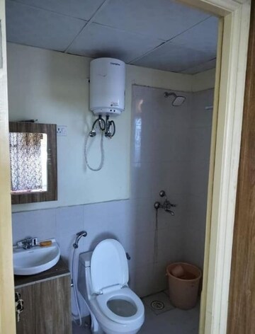 Bathroom in 1 BHK Apartment at My Home Abhra, Madhapur – for Rent