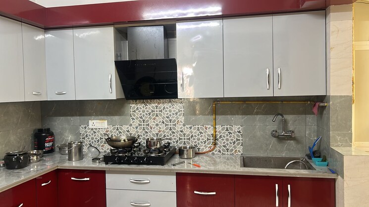 Kitchen, divyansh-flora 2 Bedroom 1055 Sq.Ft. Apartment In Sector 16c Greater Noida Greater Noida 8021920