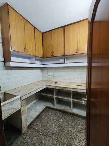 Kitchen in 2 BHK Builder Floor at Lajpat Nagar – for Rent
