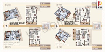 Floor Plan in 2 BHK Apartment at Kompally – for Sale