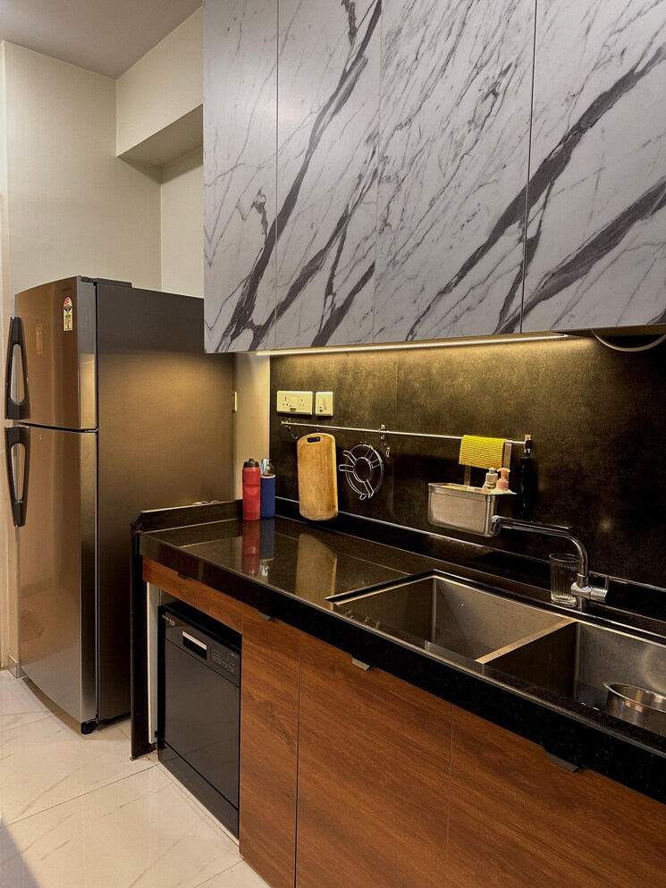 Kitchen, lodha-sterling 2 Bedroom 811 Sq.Ft. Apartment In Kolshet Road Thane 8022008