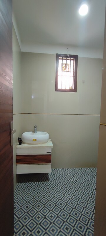 Bathroom in 2 BHK Builder Floor at Chattarpur – for Rent