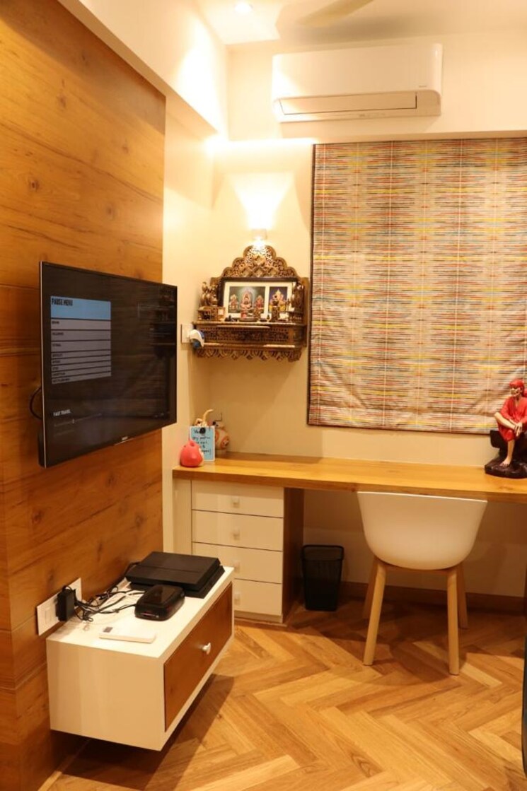 Master Bedroom, soham-tropical-lagoon 2.5 Bedroom 1070 Sq.Ft. Apartment In Ghodbunder Road Thane 8022030