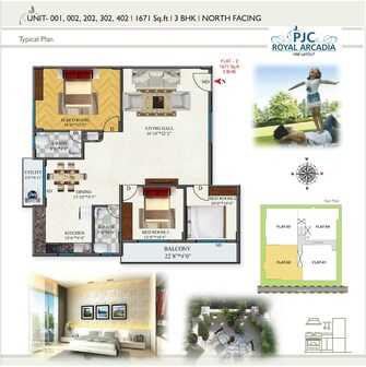 3 BHK Apartment For Resale in PJC Prince Royale Harlur Bangalore  8022016