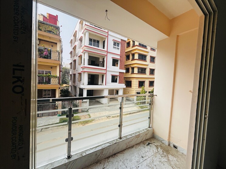 Balcony, new town action area 1 3 Bedroom 1236 Sq.Ft. Apartment In New Town Action Area 1 Kolkata 8022153