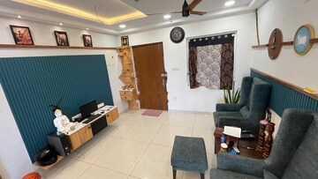 Living Room in 2.5 BHK Apartment at Aparna Sarovar Zenith, Nallagandla – for Rent