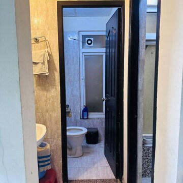 Building Lobby in 1.5 BHK Apartment at Raj Nagar Extension – for Rent