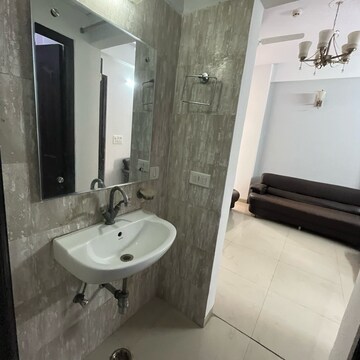 Bathroom in 1.5 BHK Apartment at Raj Nagar Extension – for Rent