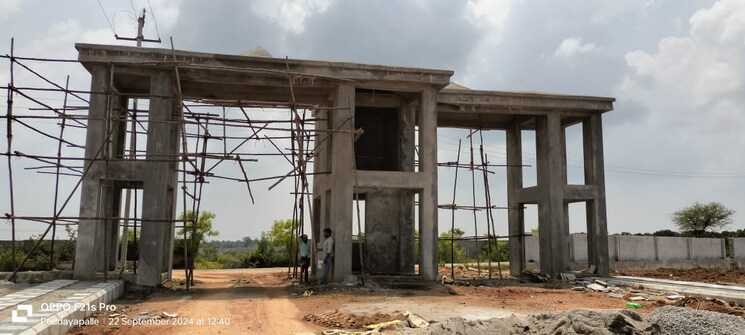 Exterior View, vasavi-archana-white-lotus  200 Sq.Yd. Plot In Kethireddipally Hyderabad 8022199