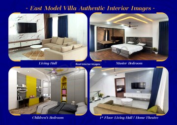 Master Bedroom in 3 BHK Villa at Kollur – for Sale