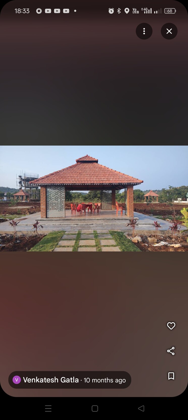 Exterior View, nimz-county  200 Sq.Yd. Plot In Kamkole Hyderabad 8022437