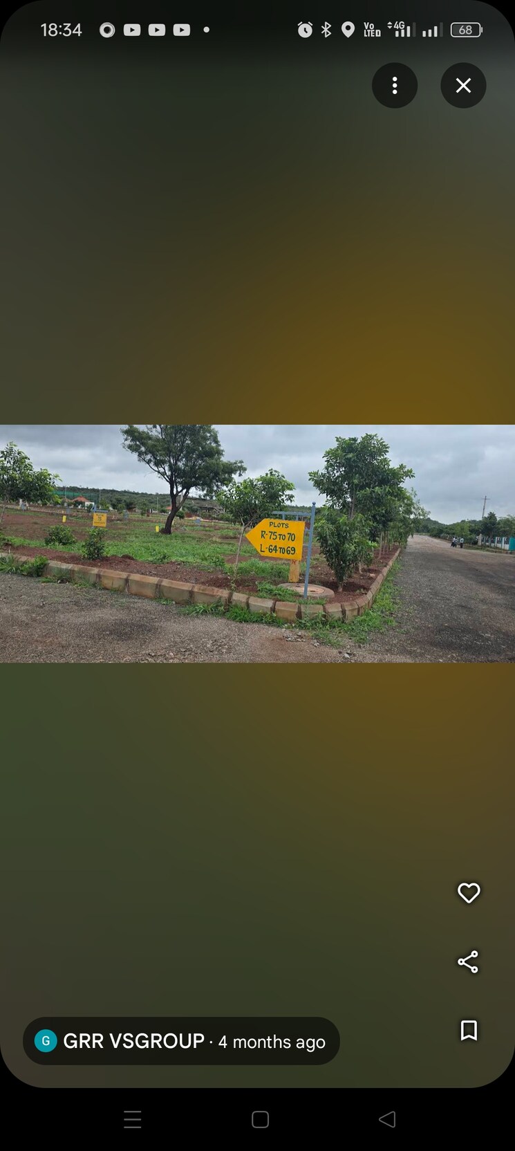 Exterior View, nimz-county  200 Sq.Yd. Plot In Kamkole Hyderabad 8022437