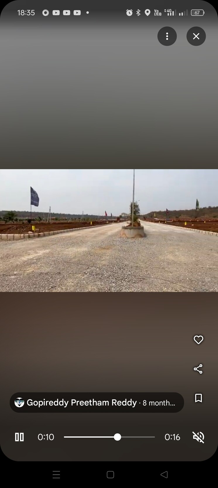 Exterior View, nimz-county  200 Sq.Yd. Plot In Kamkole Hyderabad 8022437