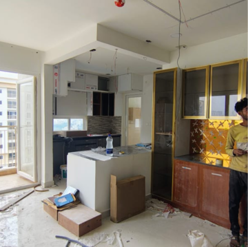 Kitchen in 2 BHK Apartment at Madinaguda – for Rent